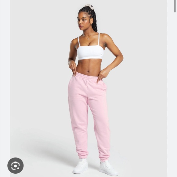 Gymshark Pants - Gymshark Dolly Pink Sweatpants